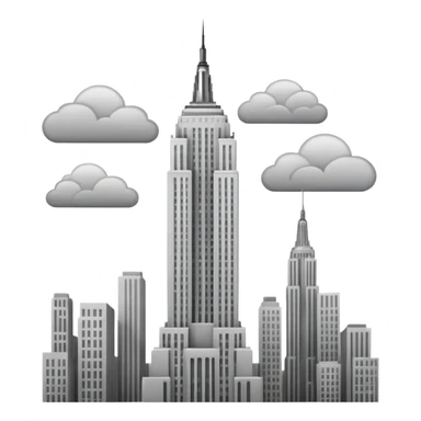 empire state building sticker