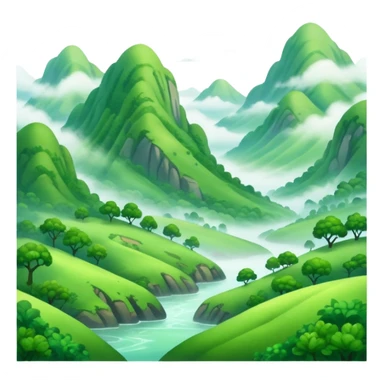 humid weather landskape imag humid more humid add draps falling sticker