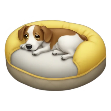 Dog pee bed sticker