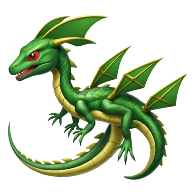 Rayquaza-Sceptile-fusion sticker