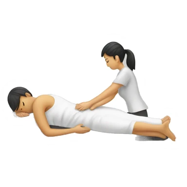 Back massage sticker