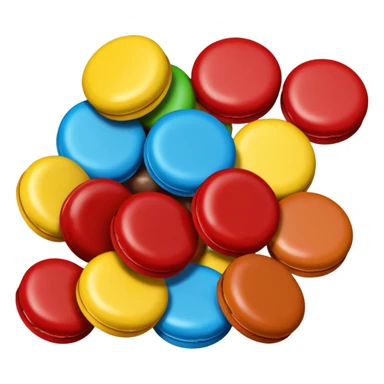 M&m chocolate sticker