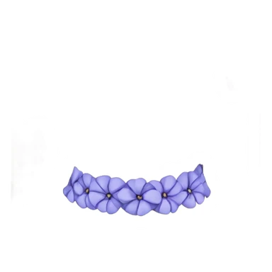 Periwinkle choker sticker