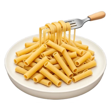 black color pasta sticker