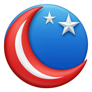 Sadece doğu Türkistan bayrağı çiz sticker