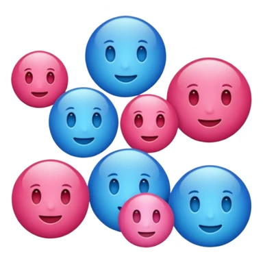 Cerise bleue sticker