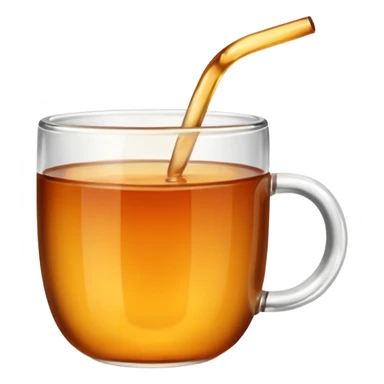 aesthetic tea in a mug sticker