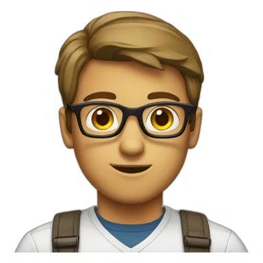 Nerd interseting sticker