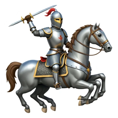 Medieval Cavalry sticker