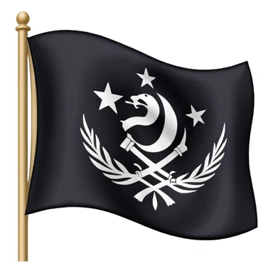 Taliban flag sticker