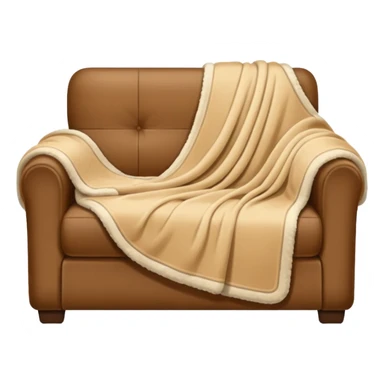 cozy blanket couch sticker