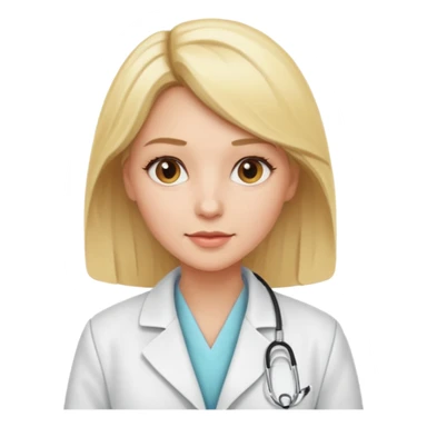 doctoress blonde sticker