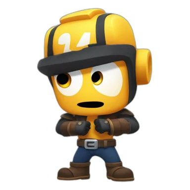 Brawl stars colt sticker