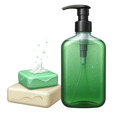 Soap and shampoo sticker