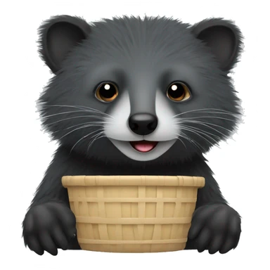 Binturong sticker