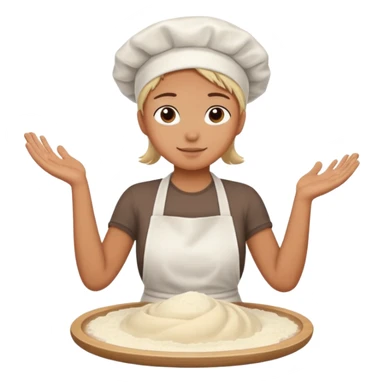 dough making sticker