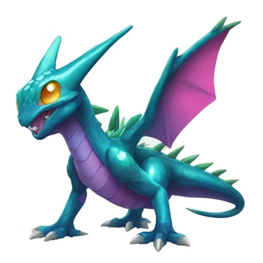 Shiny Colorful Heracross-Vikavolt-Dragon-Pokémon Full Body sticker