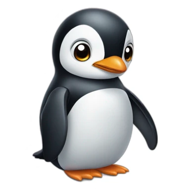 Penguin sticker
