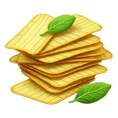 green potato chips sticker