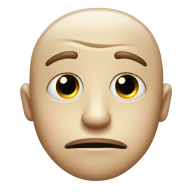 face with one eye twitching sticker