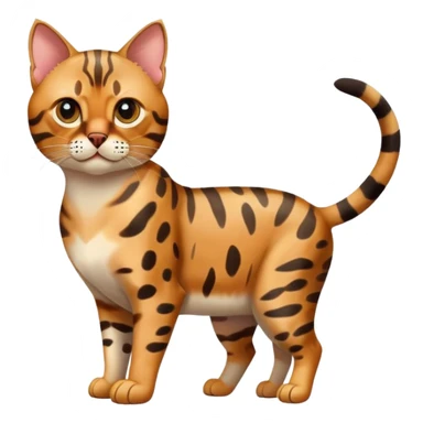 Bengal cat sticker