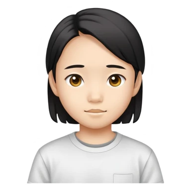 asian 13 year old  sticker