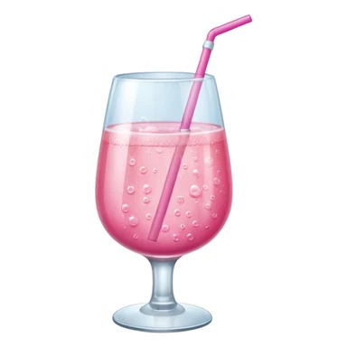 Pink drink sticker