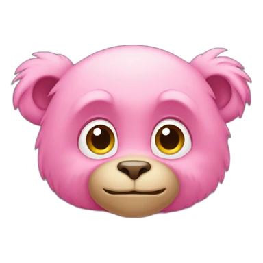 Un Singe de couleur rose sticker