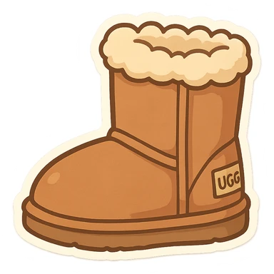UGG boots sticker