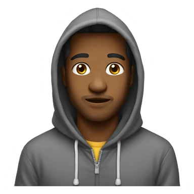 A cute hoodie sticker