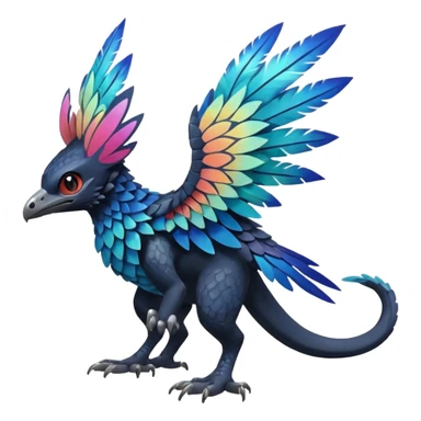  exotic Fakémon-Pokémon-Trico-Nargacuga-Vernid-creature sticker