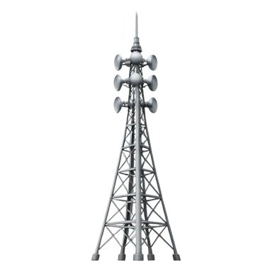 communication tower sticker