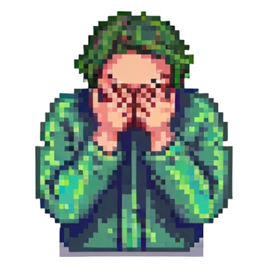 facepalming person sticker