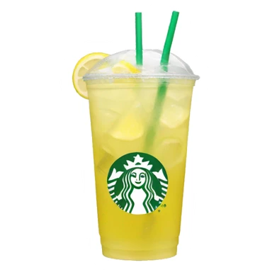 starbucks lemonade  sticker