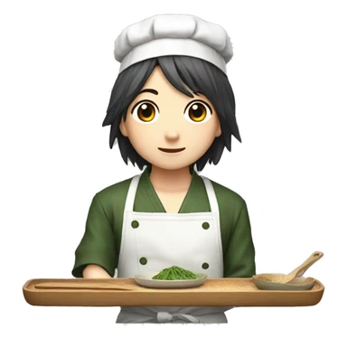 Cocina japonesa con Yuta  sticker