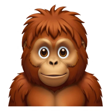 orangutan sticker