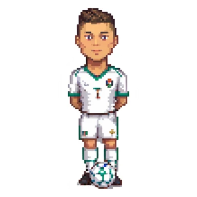 Cristiano Ronaldo iconic footballer sticker