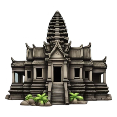 Angkor wat sticker