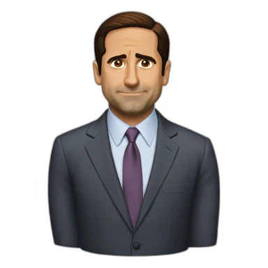 michael scott the office funny sticker