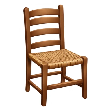 wooden chair sticker
