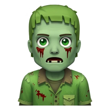 Zombie  minecraft  sticker