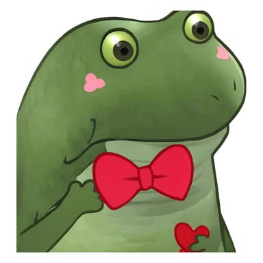 pink and red heart mixed  sticker