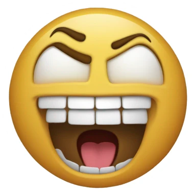 Screamin in bold words sticker