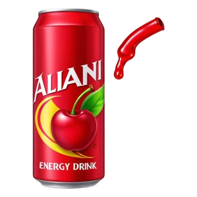 Alani energy drink new flavor  cherry pop sticker