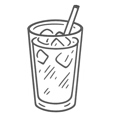 ice matcha latte sticker