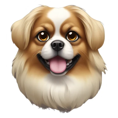 tibetan spaniel sticker