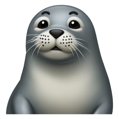 A seal being Wumps  sticker
