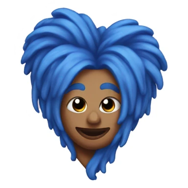 blueface heart sticker