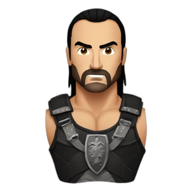 Scottish Warrior Drew McIntyre  sticker