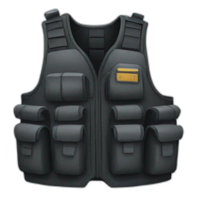 Bulletproof vest sticker